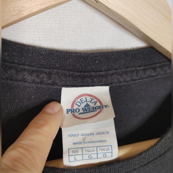 Five Finger Death Punch 5FDP Graphic Tee Black Yellow Distressed‎ Band Rock L - Picture 6 of 7